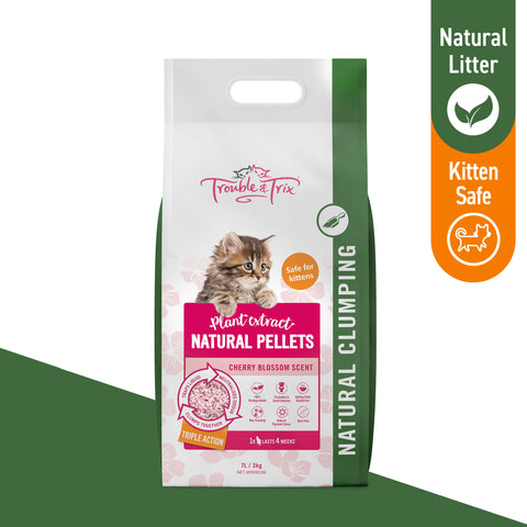 Trouble & Trix Cat Tofu Cherry Blossom Cat Litter