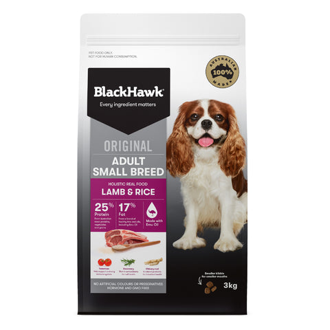 Black Hawk Adult Dog Small Breed Lamb & Rice