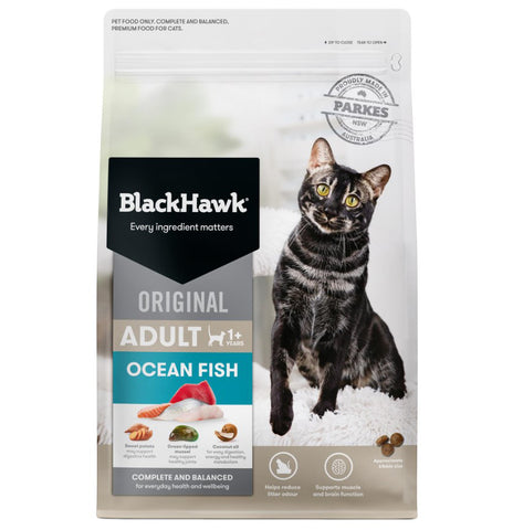 Black Hawk Adult Cat Ocean Fish