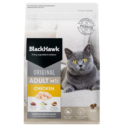 Black Hawk Adult Cat Chicken