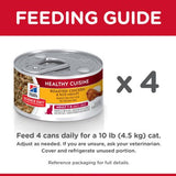 Hill's Science Diet Feline Adult Healthy Cuisine Chicken & Rice Medley 79g