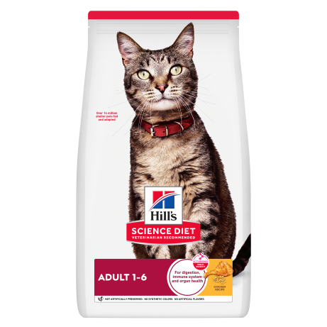 Hill's Science Diet Adult Chicken Recipe Dry Feline Food