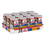 Hill's Science Diet Mature Adult 7+ with Chicken & Barley Canned Dog Food 370g x 12 Tray