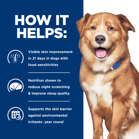 Hill's Prescription Diet Derm Complete Environmental & Food Sensitivities Dog Food 370g x 12 - Tray