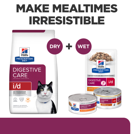 Hill's Prescription Diet i/d Digestive Care Canned Cat Food 156g