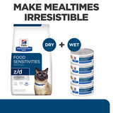 Hill's Prescription Diet z/d Skin/Food Sensitivities Canned Cat Food 156g