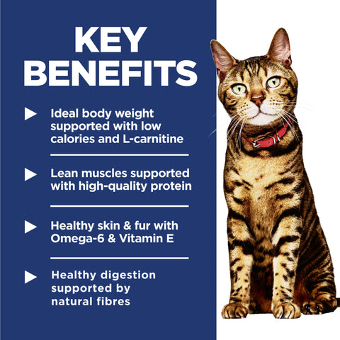 Hill's Science Diet Feline Adult Light Dry Food 2kg