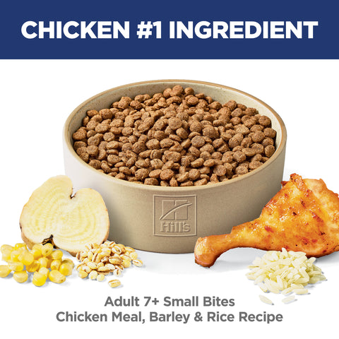 Hill's Science Diet Adult 7+ Small Bites Senior Dry Dog Food 2kg