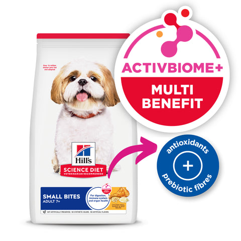 Hill's Science Diet Adult 7+ Small Bites Senior Dry Dog Food 2kg