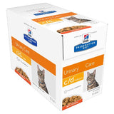 Hill's Prescription Diet c/d Multicare Urinary Care Chicken Cat Food Pouches