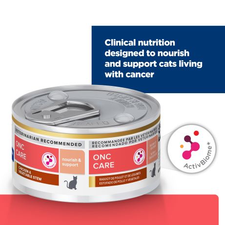 Hill's Prescription Diet ONC Care Cat Chicken & Vegetable Stew 82gm