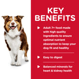 Hill's Science Diet Adult 7+ Savory Stew Beef & Vegetables Canned Dog Food 363g x 12 Tray