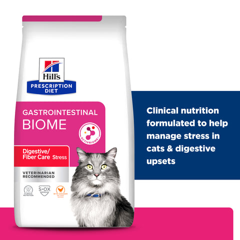 Hill's Prescription Diet Gastrointestinal Biome Stress dry Cat Food 1.8kg