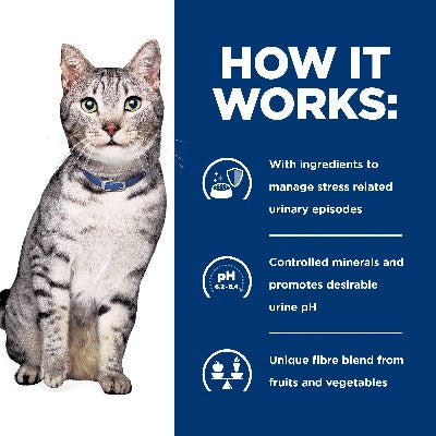 Hill's Prescription Diet c/d Multicare Stress Urinary Care + Metabolic Weight Cat Food Pouches