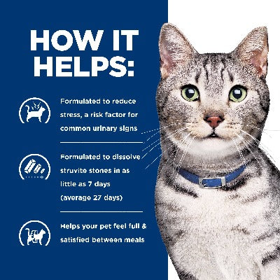 Hill's Prescription Diet c/d Multicare Stress Urinary Care + Metabolic Weight Cat Food Pouches