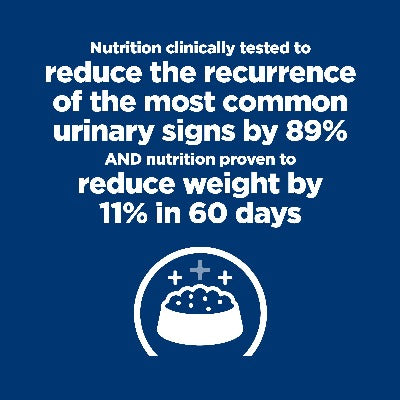 Hill's Prescription Diet c/d Multicare Stress Urinary Care + Metabolic Weight Cat Food Pouches