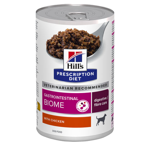 Hill's Prescription Diet Gastrointestinal Biome Digestive/Fibre Care Canned Dog Food 370g