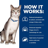 Hill's Prescription Diet k/d Kidney Care Chicken & Vegetable Stew Canned Cat Food 82g x 24 Tray