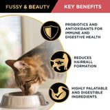 Pro Plan Cat Fussy & Beauty Salmon Dry Food 1.5kg