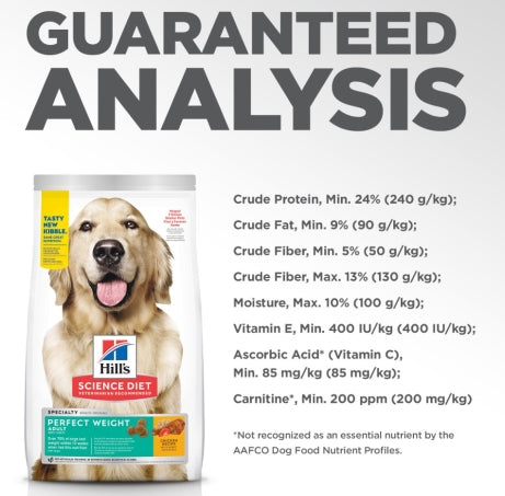 Hill's Science Diet Adult Perfect Weight Dry Dog Food