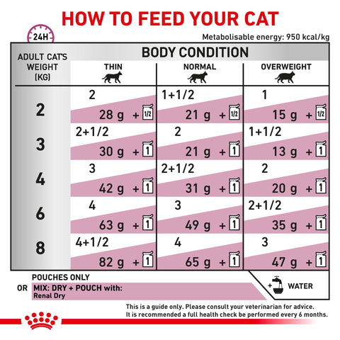 Royal Canin Cat Renal Sachets with Fish (in Gravy) 85gm x 12 Sachets