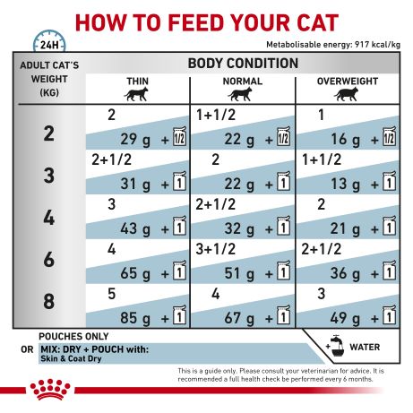 Royal Canin Feline Skin & Coat (in Gravy) 85g x 12 Sachets