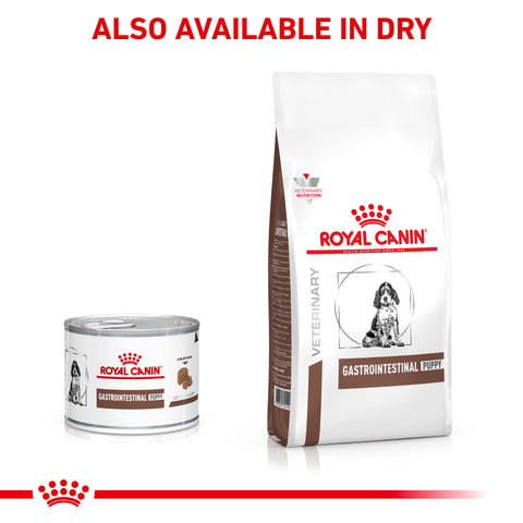 Royal Canin Veterinary Canine Gastrointestinal Puppy Canned Wet Dog Food 195g Can x 12 Tray