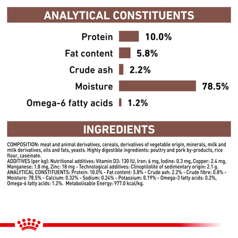 Royal Canin Veterinary Canine Gastrointestinal Puppy Canned Wet Dog Food 195g Can x 12 Tray