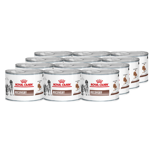 Royal Canin Cat & Dog Recovery 195gm Can x 12 Tray