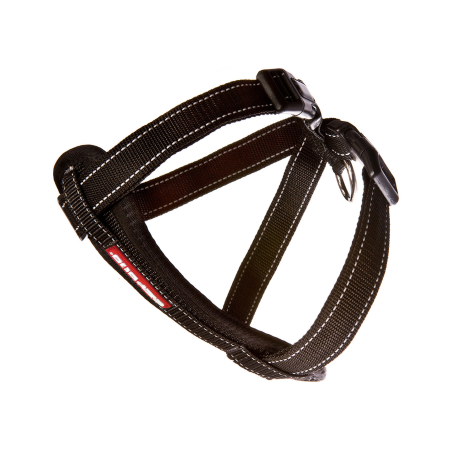 EzyDog Chest Plate Harness - Black