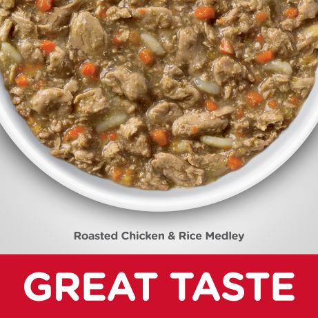 Hill's Science Diet Feline Kitten Healthy Cuisine Roasted Chicken & Rice Medley 79g x 24 Tray