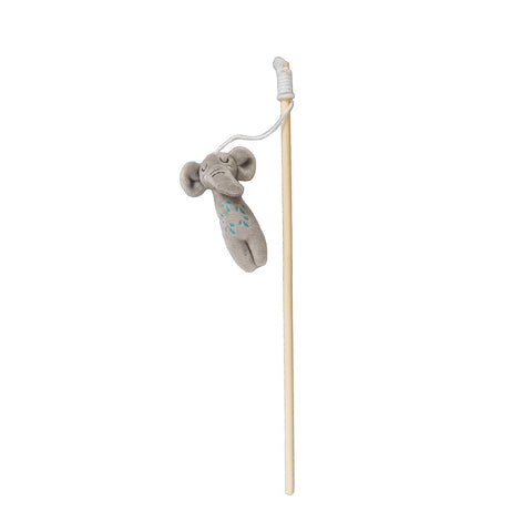 Trouble & Trix Recyclies Cat Toy - Elephant Wand