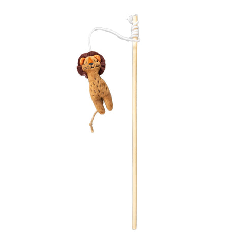 Trouble & Trix Recyclies Cat Toy - Lion Wand