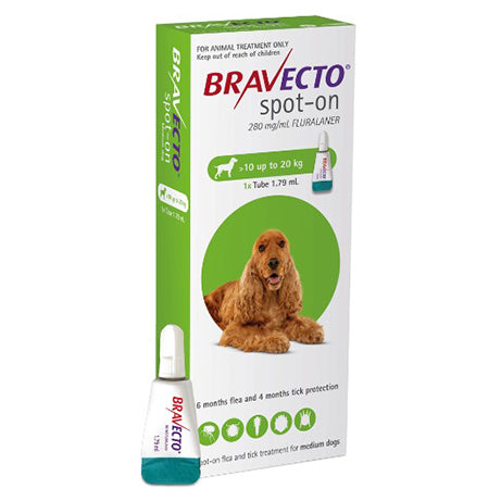 Bravecto Spot On Medium Dog 10-20kg