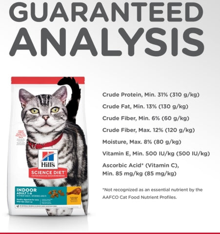 Hill's Science Diet Adult Indoor Dry Cat Food