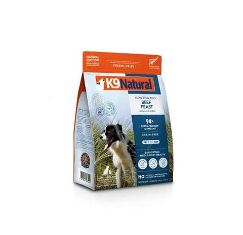 K9 Natural Freeze Dried Beef Feast Dog Food