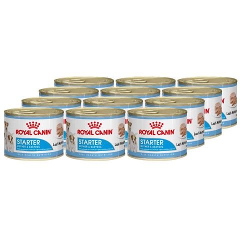 Royal Canin Starter Mother and Babydog Can 195g x 12 Tray
