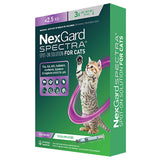 NEXGARD SPECTRA Spot-on Solution for Small Cats & Kittens Under 2.5kg
