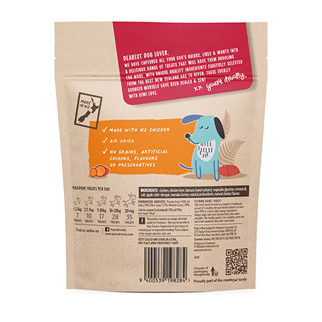 Yours Droolly Kiwi Grown Chicken & Kumara Treats