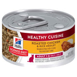 Hill's Science Diet Feline Adult Healthy Cuisine Chicken & Rice Medley 79g