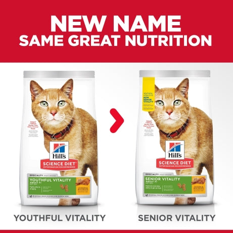 Hill's Science Diet Feline Adult 7+ Senior Vitality Dry Food