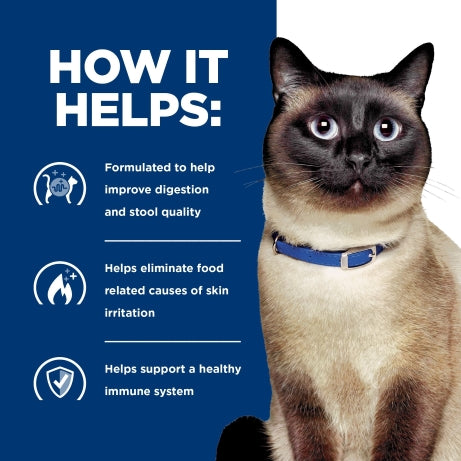 Hill's Prescription Diet z/d Skin/Food Sensitivities Canned Cat Food 156g