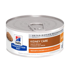 Hill's Prescription Diet k/d Kidney Care Pate with Chicken Canned Cat Food 156g