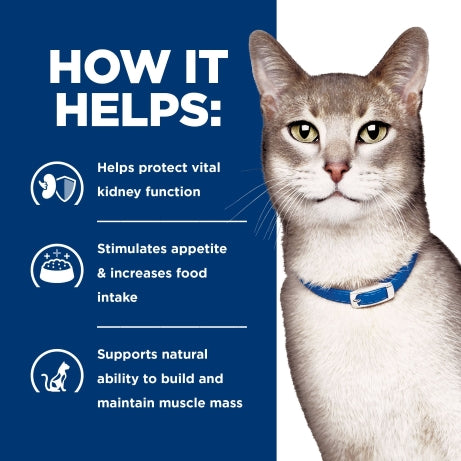 Hill's Prescription Diet k/d Kidney Care Pate with Chicken Canned Cat Food 156g