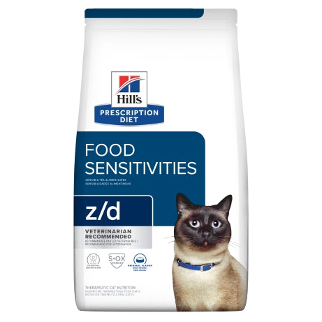Hill's Prescription Diet z/d Skin/Food Sensitivities Dry Cat Food 1.8kg