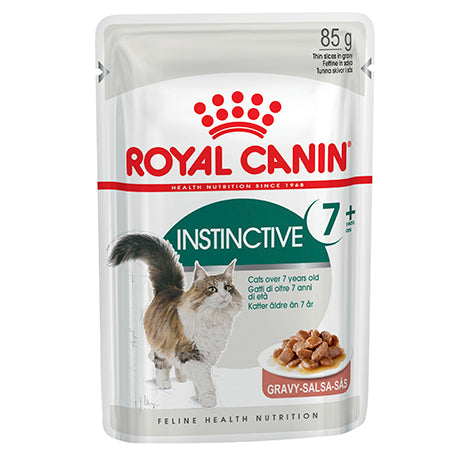 Royal Canin Instinctive Cat 7+ (in Gravy) 85g x 12 Sachets