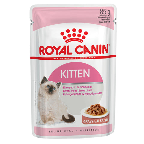 Royal Canin Instinctive Kitten (in Gravy) 85g x 12 Sachets