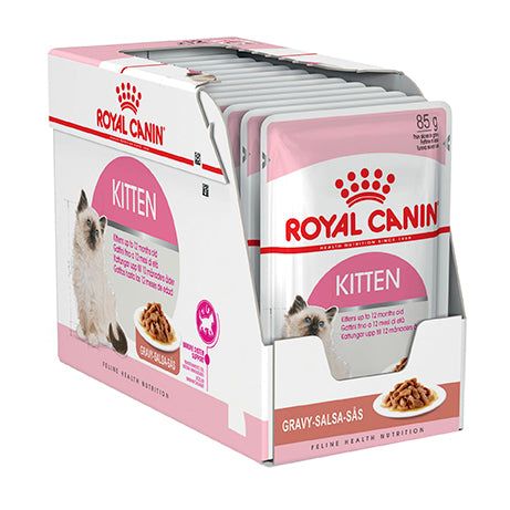 Royal Canin Instinctive Kitten (in Gravy) 85g x 12 Sachets