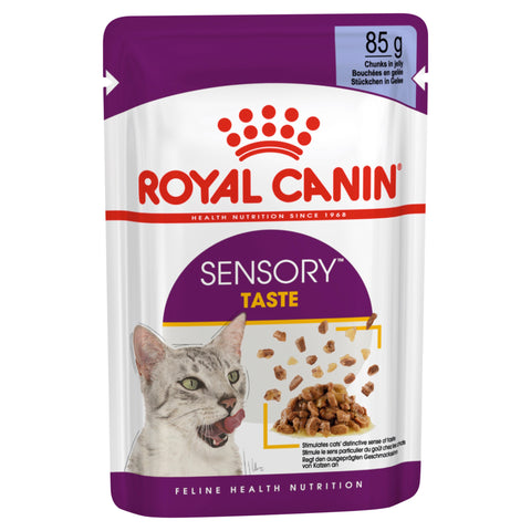 Royal Canin Feline Sensory Taste (in Jelly) 85g x 12 Sachets