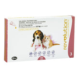 Revolution Kitten & Puppies Up to 2.5kg 3pk Flea & Worm